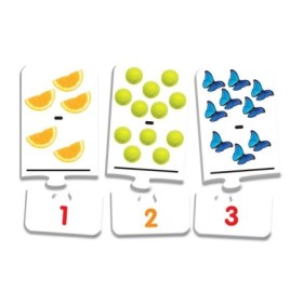 Puzzle Educativ STEM de potrivire Scaderi cu 30 perechi de piese auto-corectante 3-6 ani